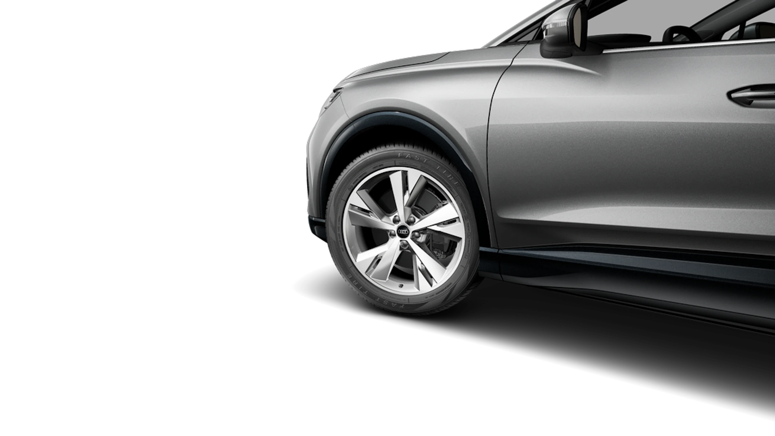 Taifun-harmaa, metalliväri Audi Q4 Sportback e-tron 2026 kuva 10.