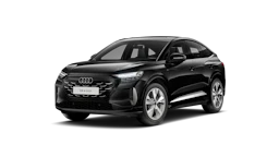 Mythos-musta, metalliväri Audi Q4 Sportback e-tron 2027 kuva 1.