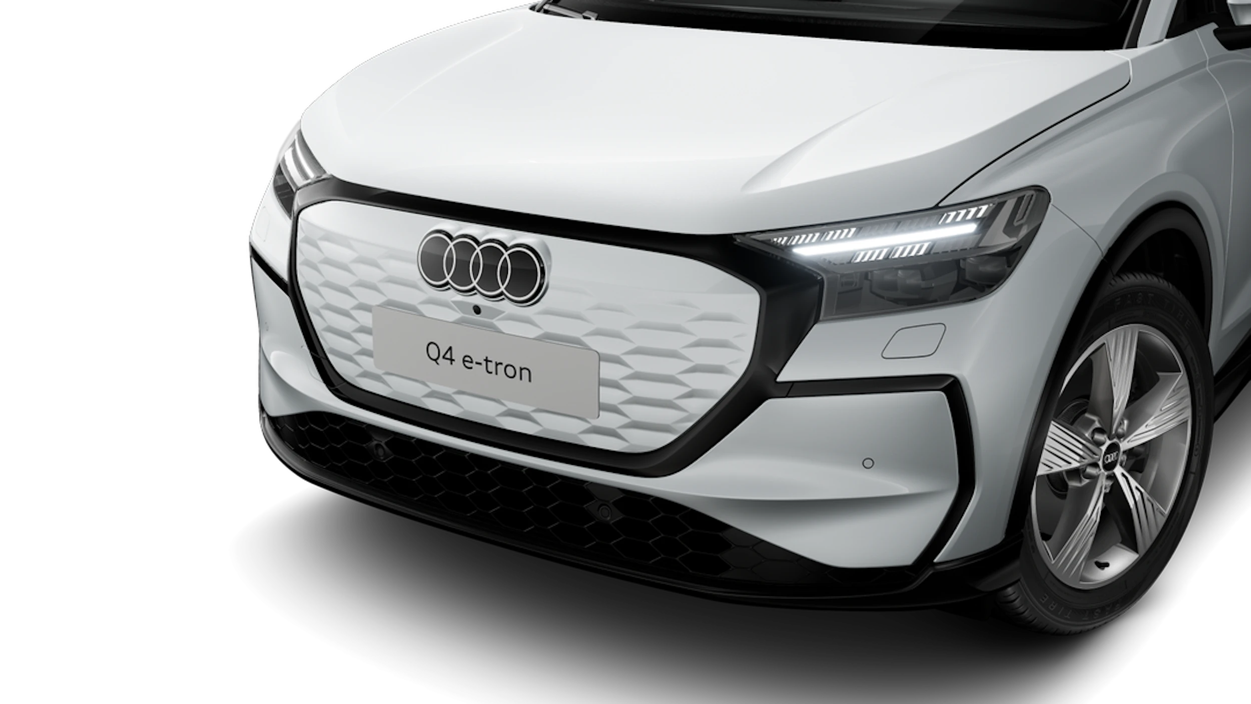 Jäätikönvalkoinen, metalliväri Audi Q4 Sportback e-tron 2027 kuva 6.
