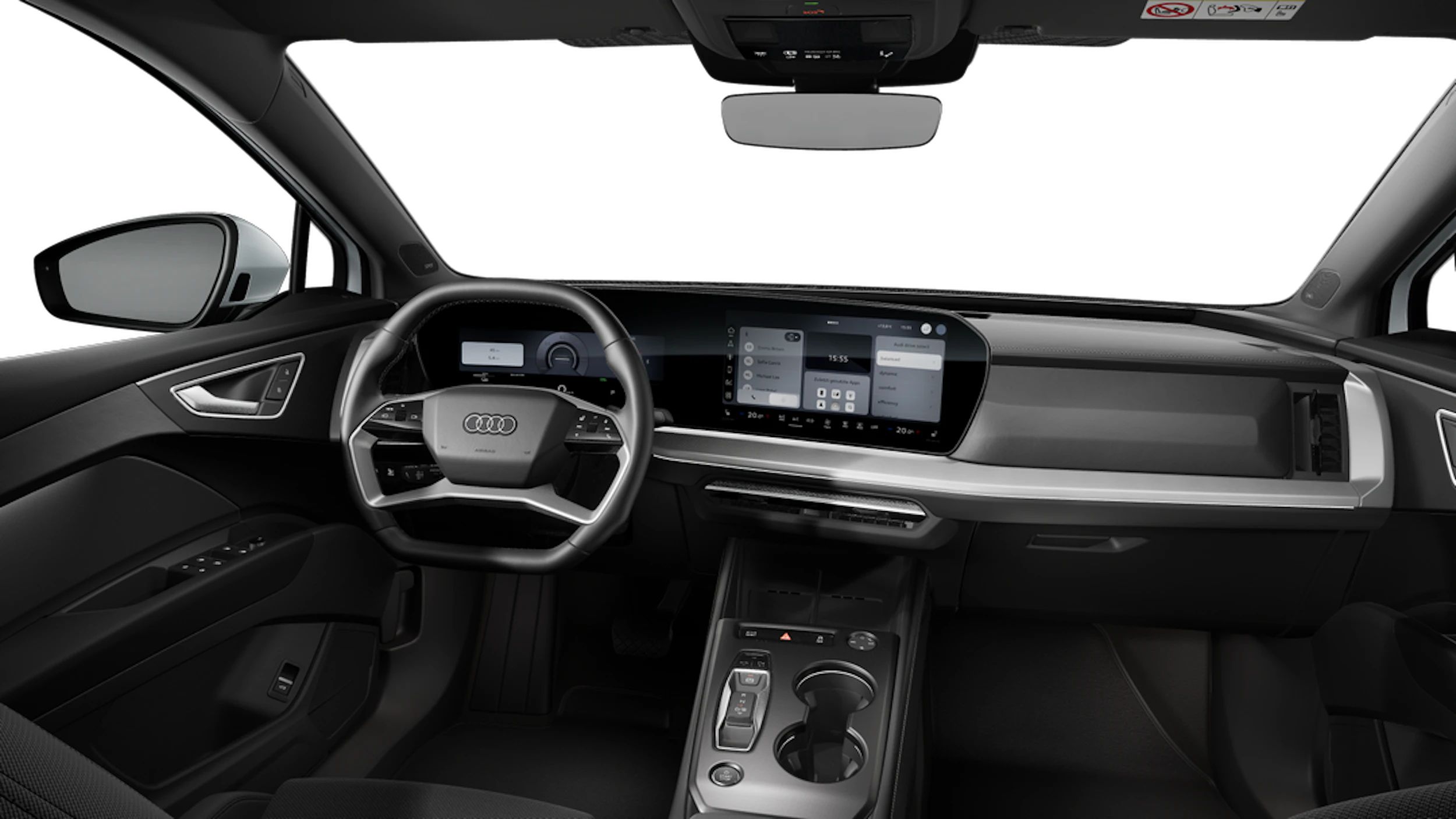 Jäätikönvalkoinen, metalliväri Audi Q4 Sportback e-tron 2027 kuva 7.