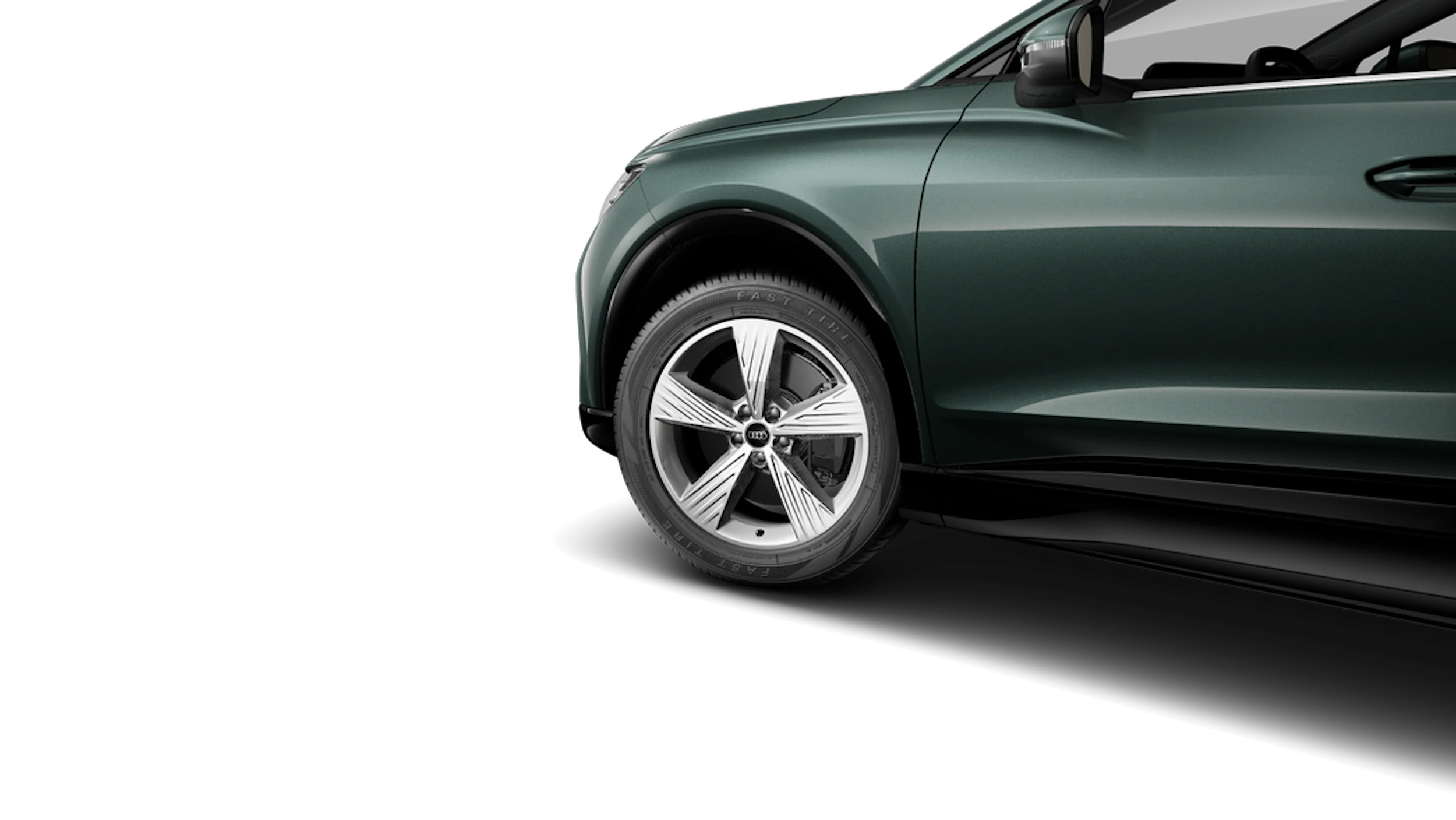 Sage-vihreä, metalliväri Audi Q4 Sportback e-tron 2027 kuva 11.