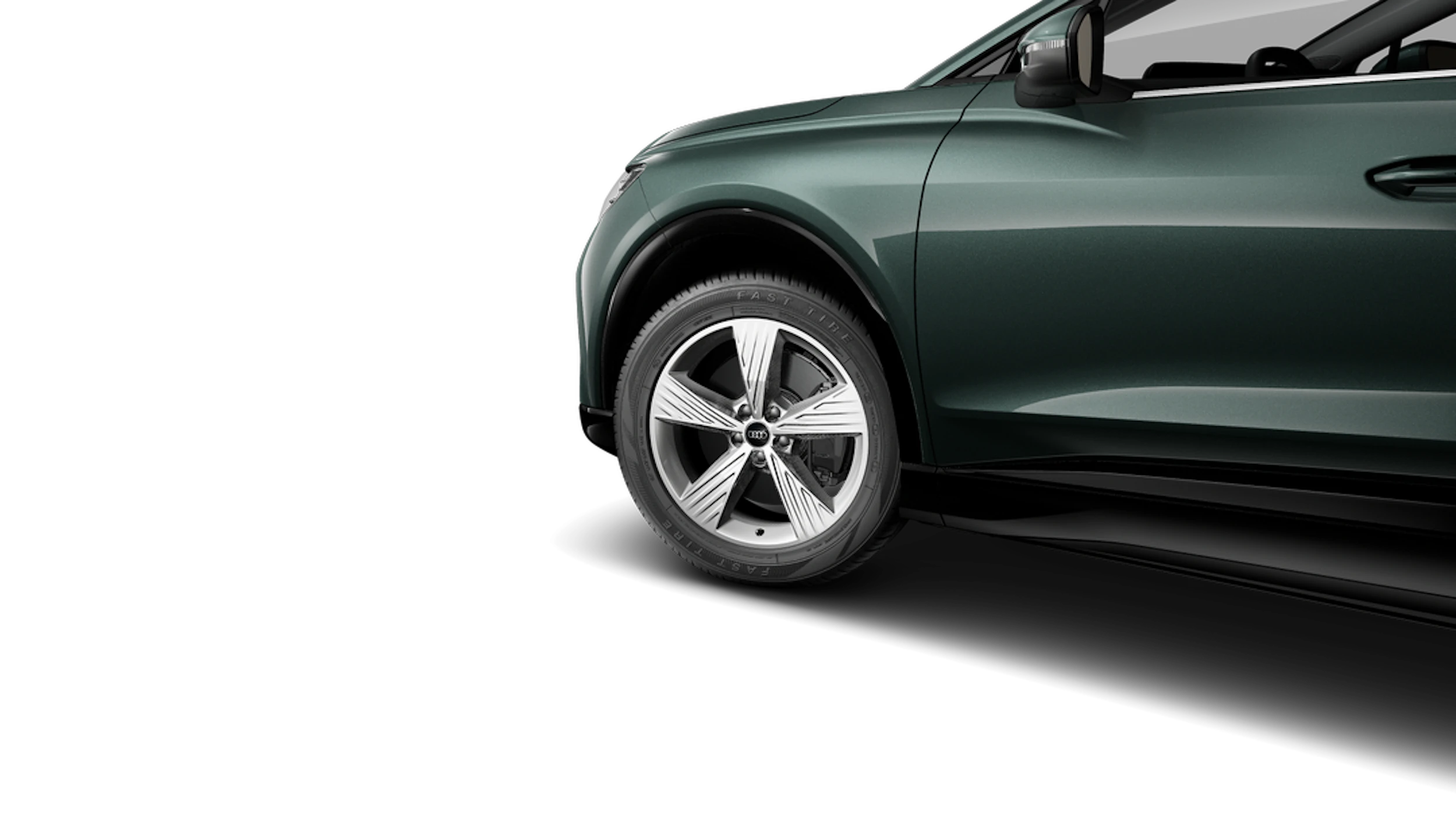 Sage-vihreä, metalliväri Audi Q4 Sportback e-tron 2027 kuva 11.