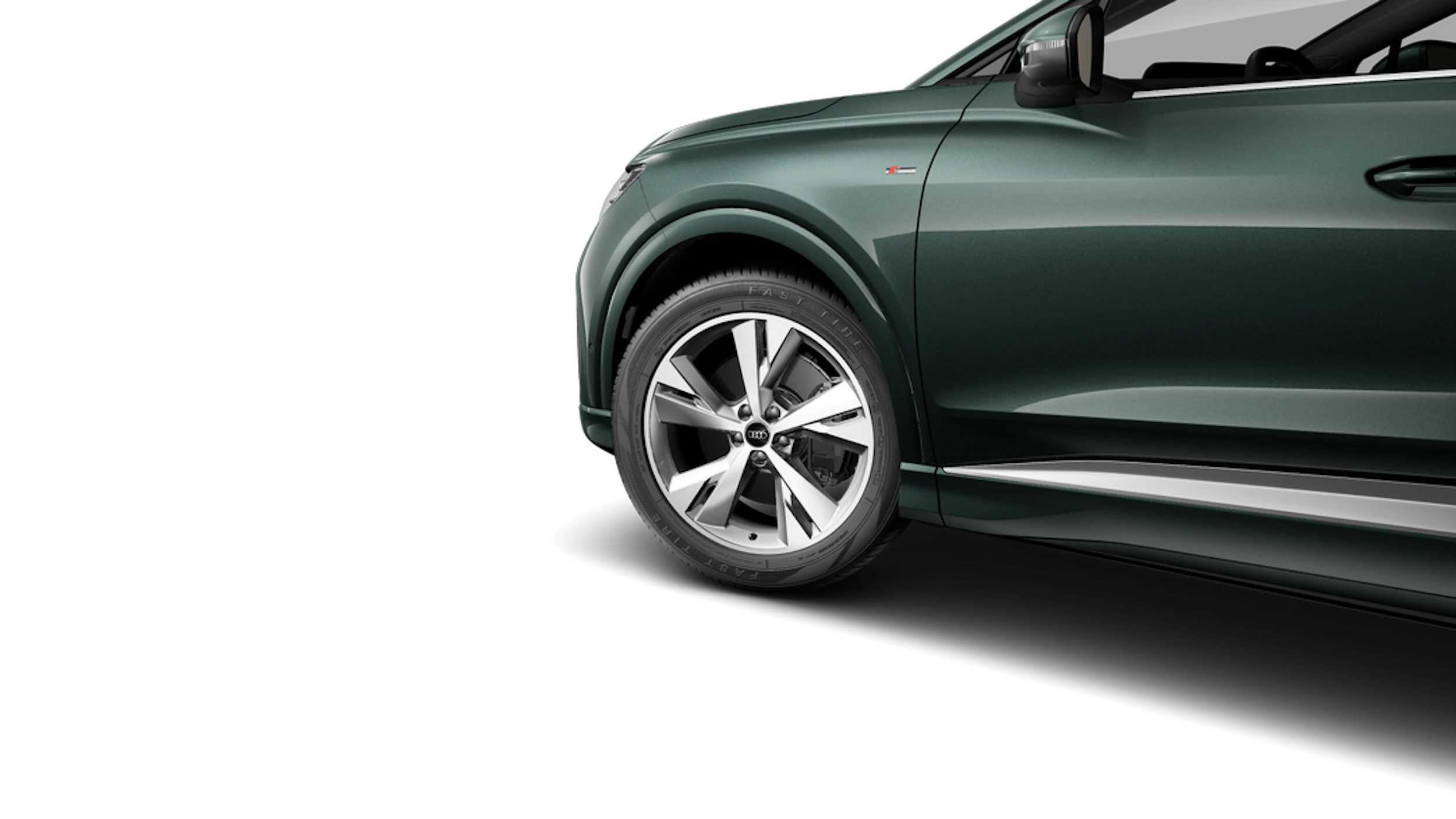 Sage-vihreä, metalliväri Audi Q4 Sportback e-tron 2027 kuva 10.