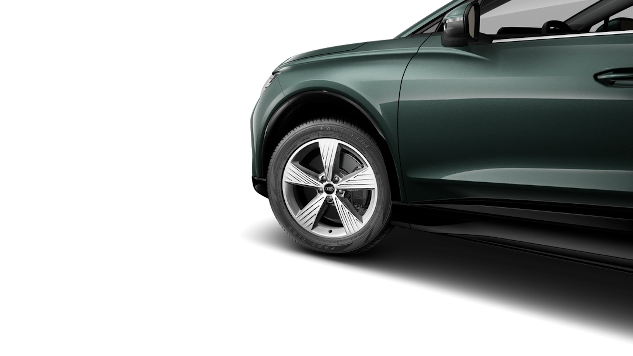 Sage-vihreä, metalliväri Audi Q4 Sportback e-tron 2027 kuva 11.