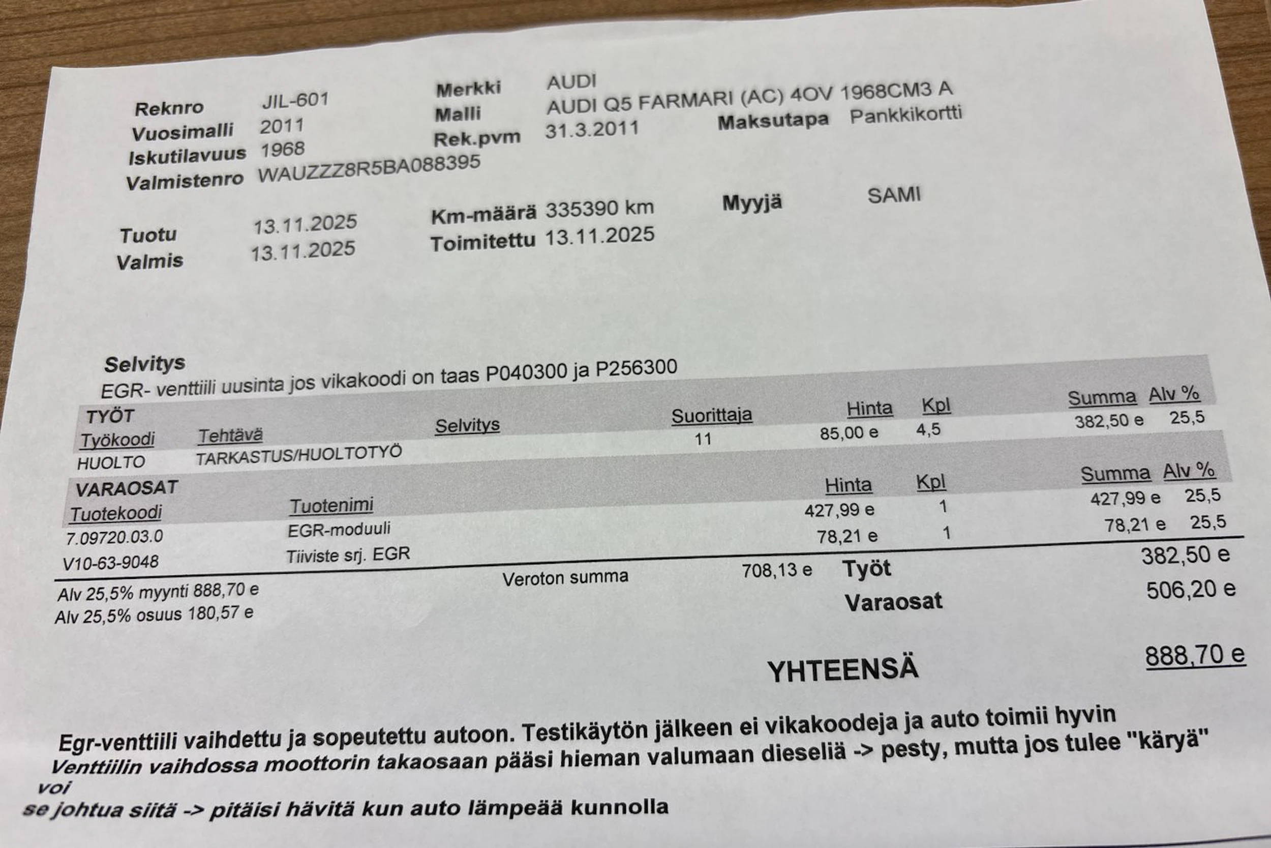 Musta Audi Q5 2011 kuva 30.