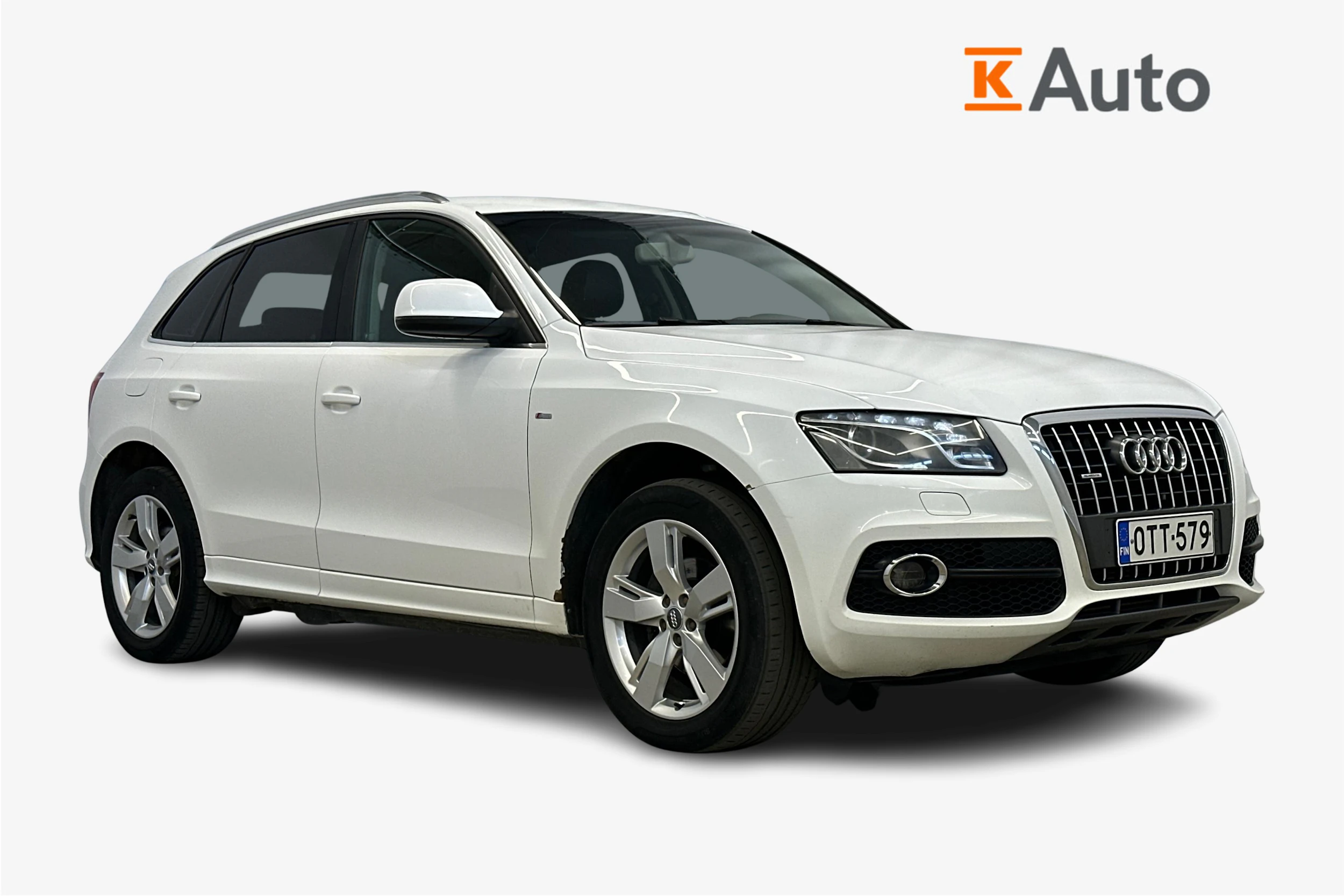 valkoinen Audi Q5 2011 kuva 1.