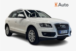 Valkoinen Audi Q5 2012 kuva 1.