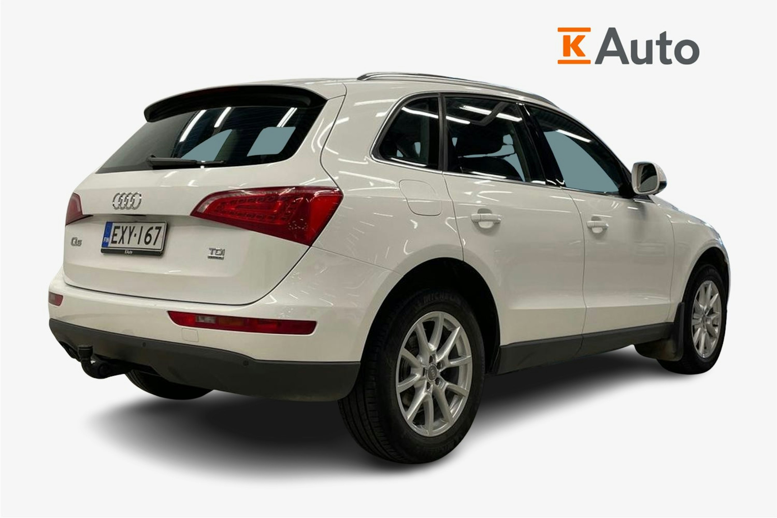 Valkoinen Audi Q5 2012 kuva 2.