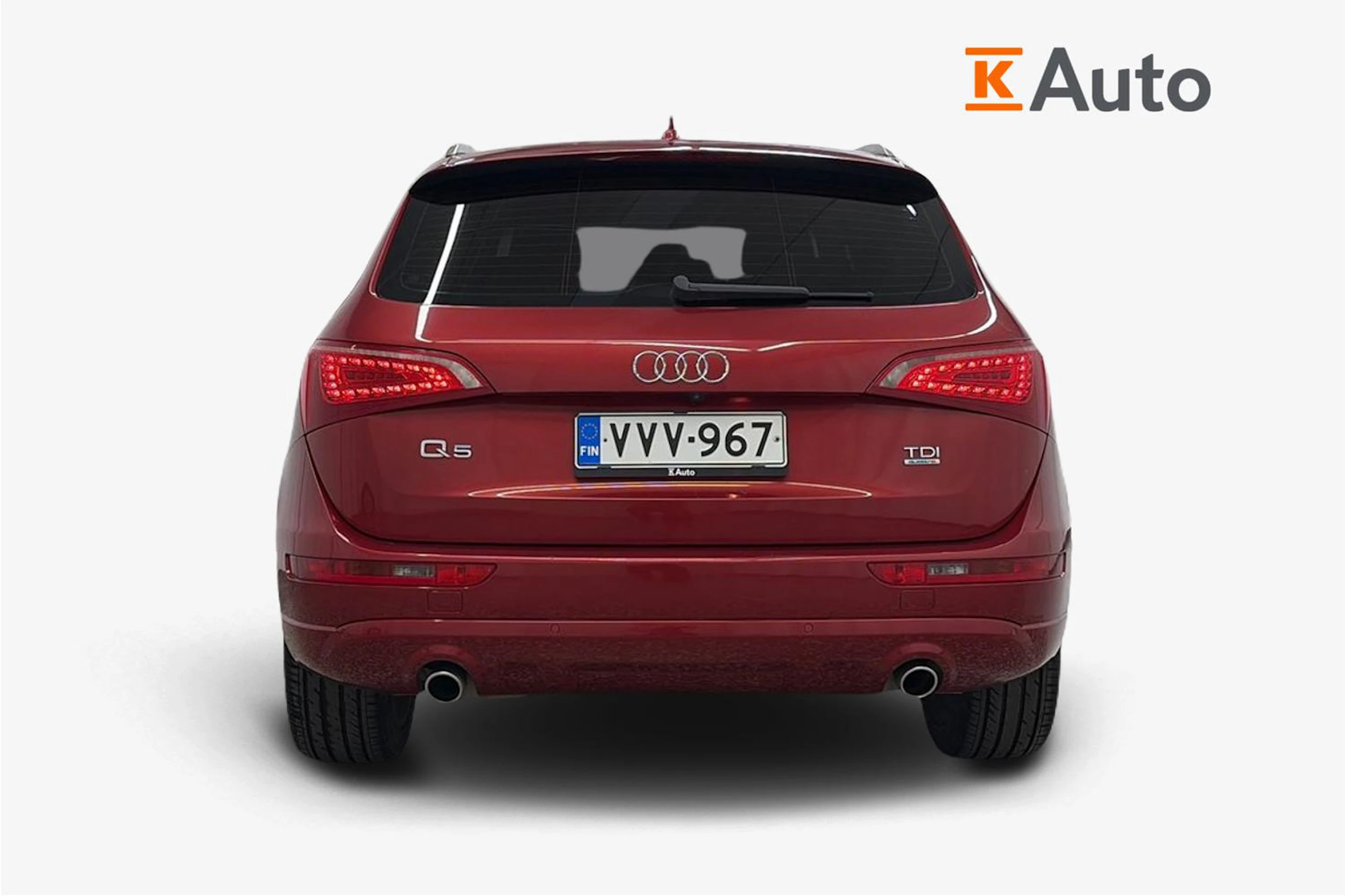 punainen Audi Q5 2012 kuva 3.