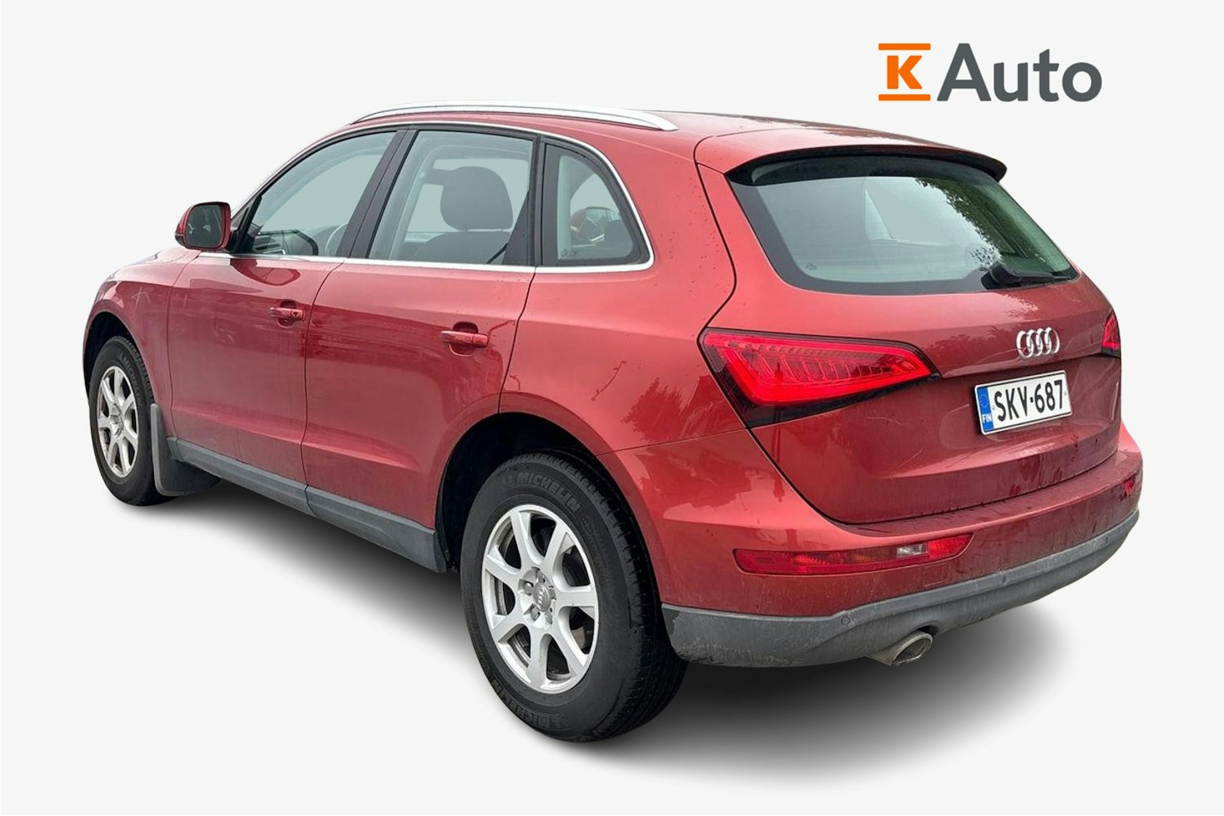 punainen Audi Q5 2013 kuva 2.