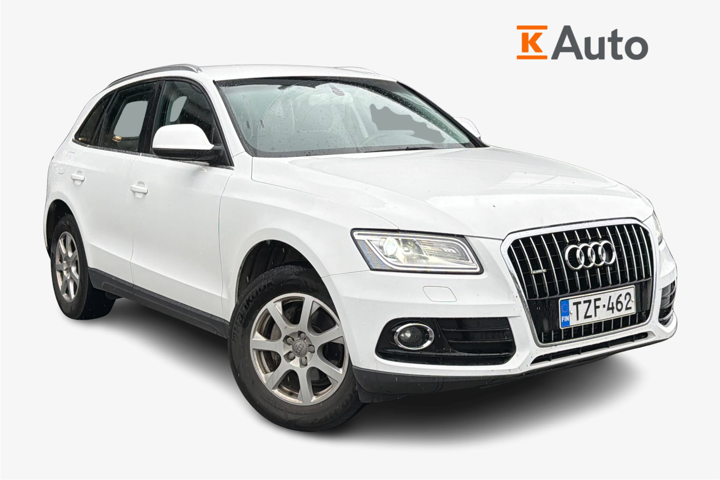 Valkoinen Audi Q5 2014 kuva 1.