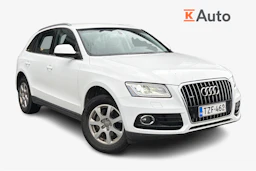Valkoinen Audi Q5 2014 kuva 1.
