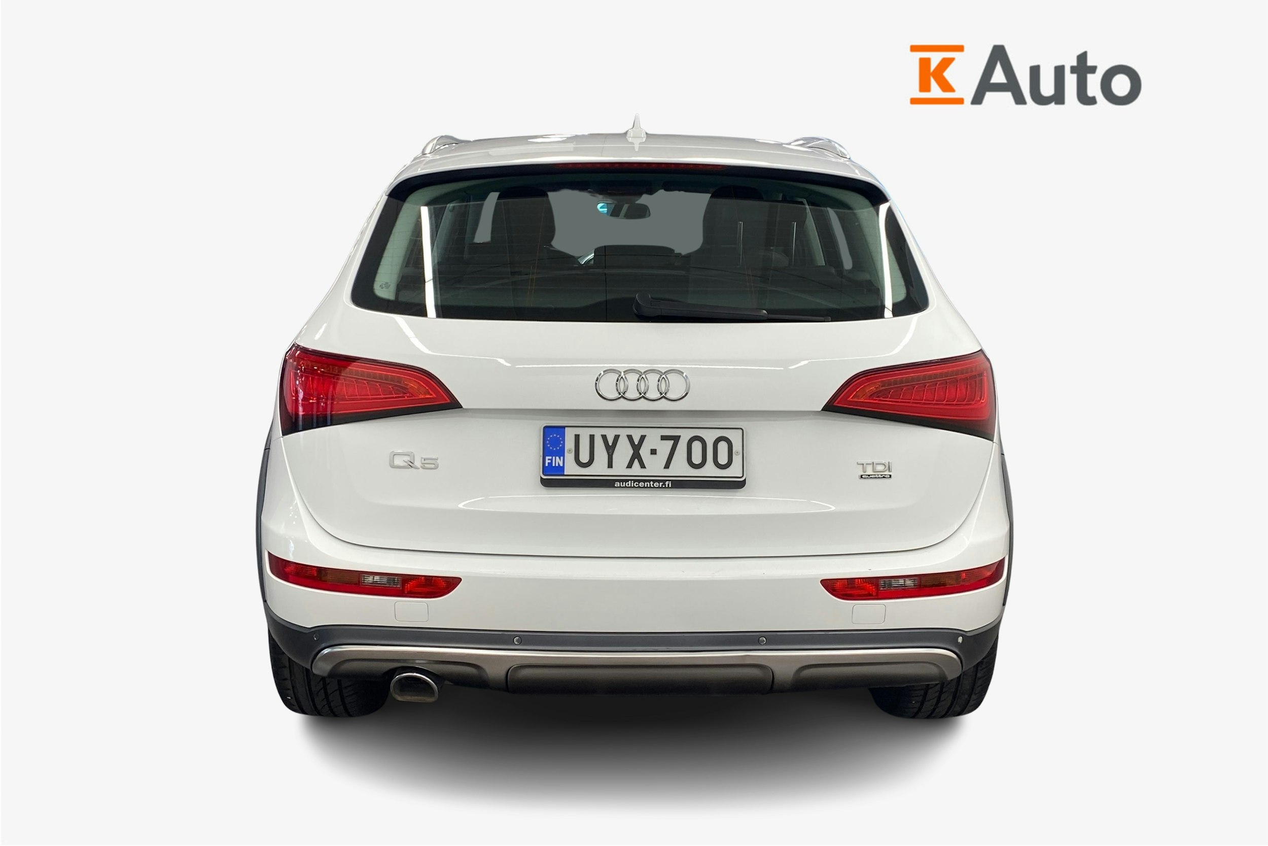 Valkoinen Audi Q5 2014 kuva 3.