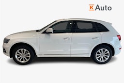 Valkoinen Audi Q5 2015 kuva 6.