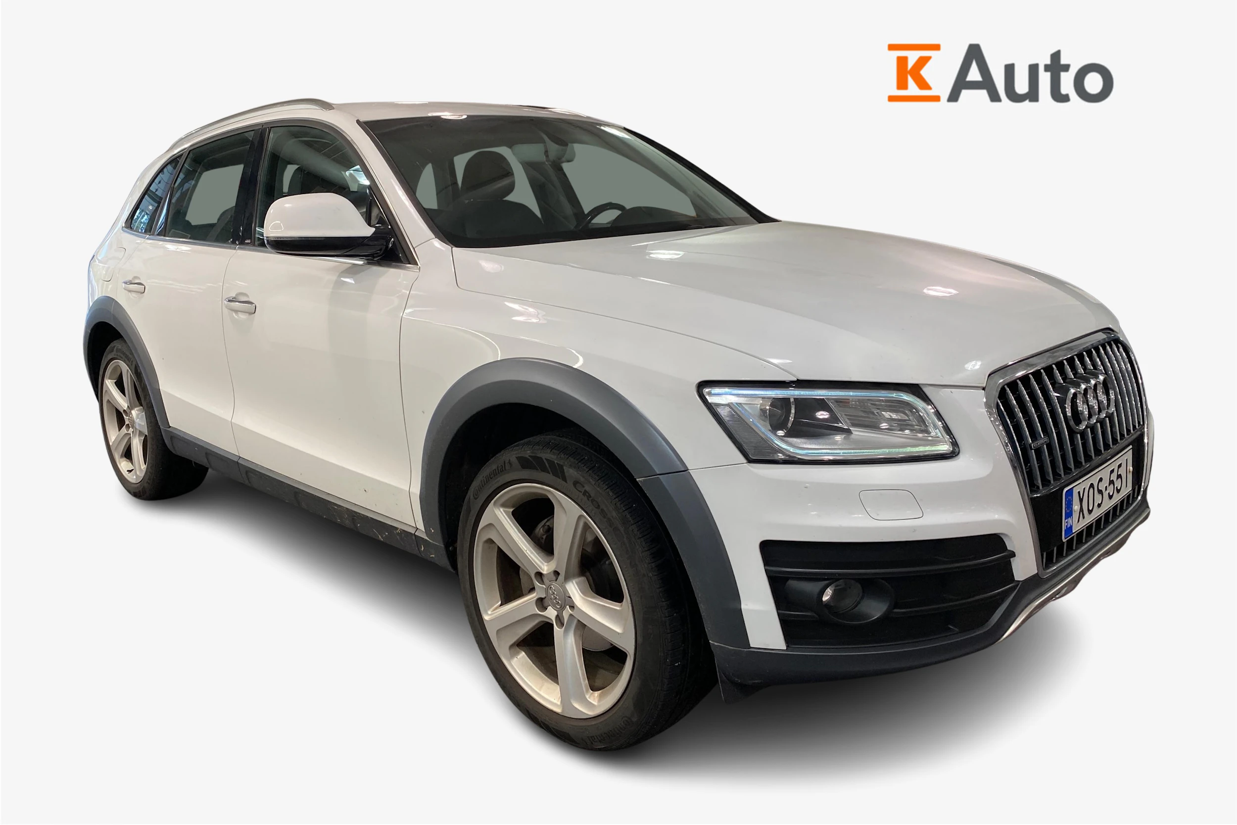 Valkoinen Audi Q5 2016 kuva 1.