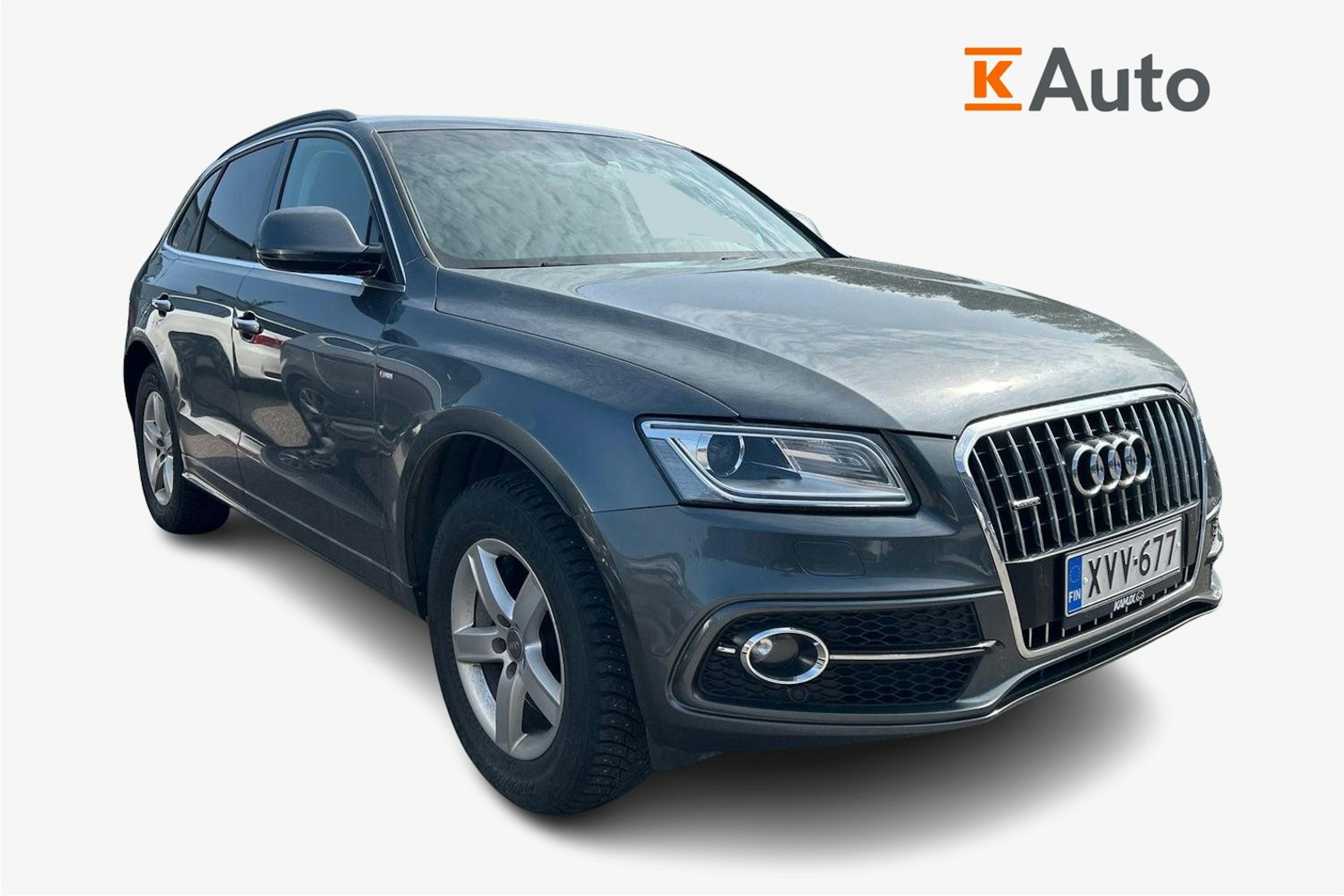 Harmaa Audi Q5 2016 kuva 1.