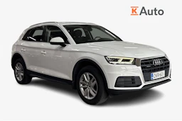 Valkoinen Audi Q5 2017 kuva 1.