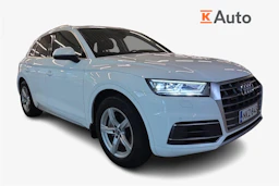 Valkoinen Audi Q5 2017 kuva 1.