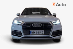 Valkoinen Audi Q5 2017 kuva 4.