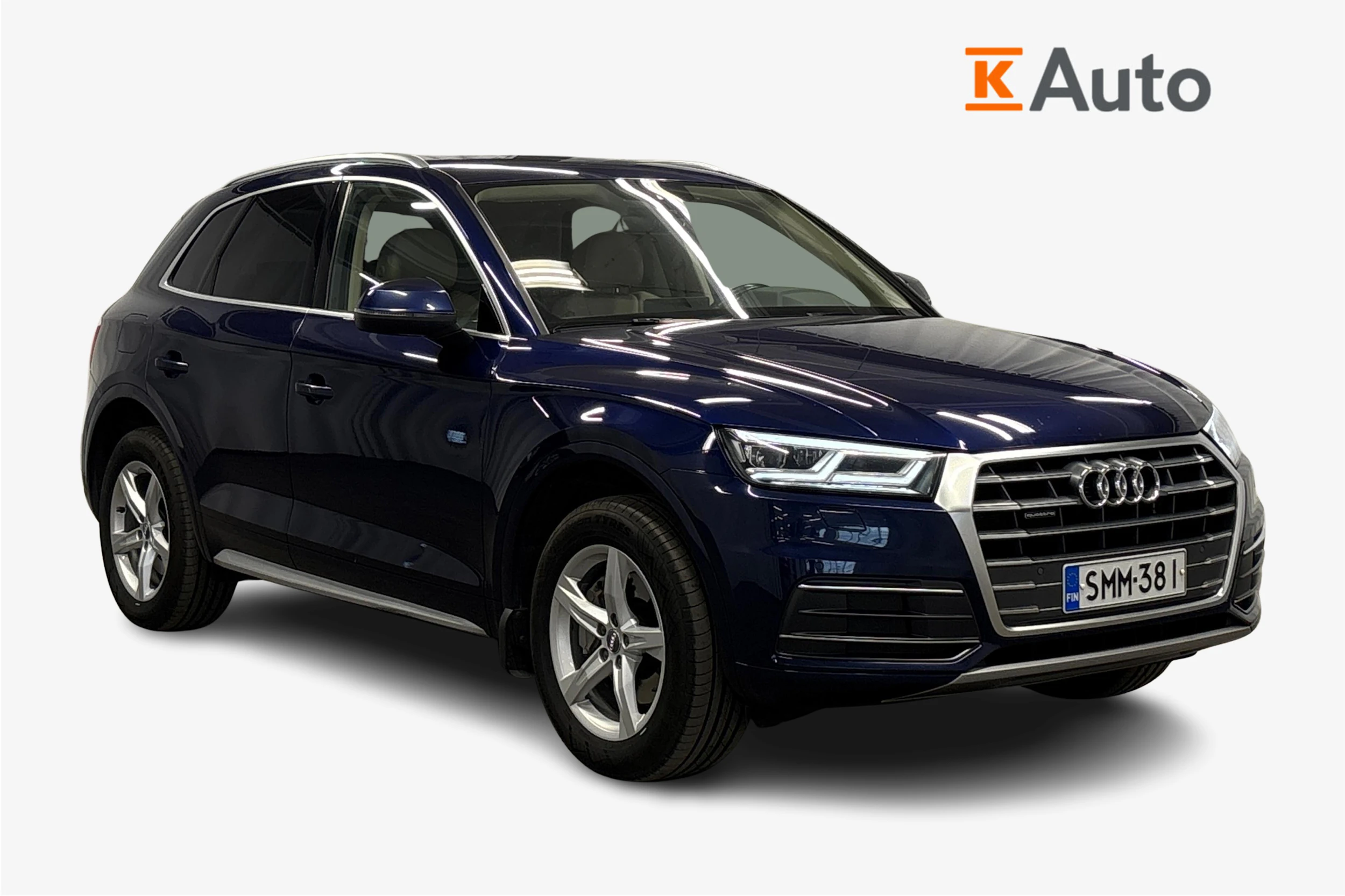 sininen Audi Q5 2017 kuva 1.
