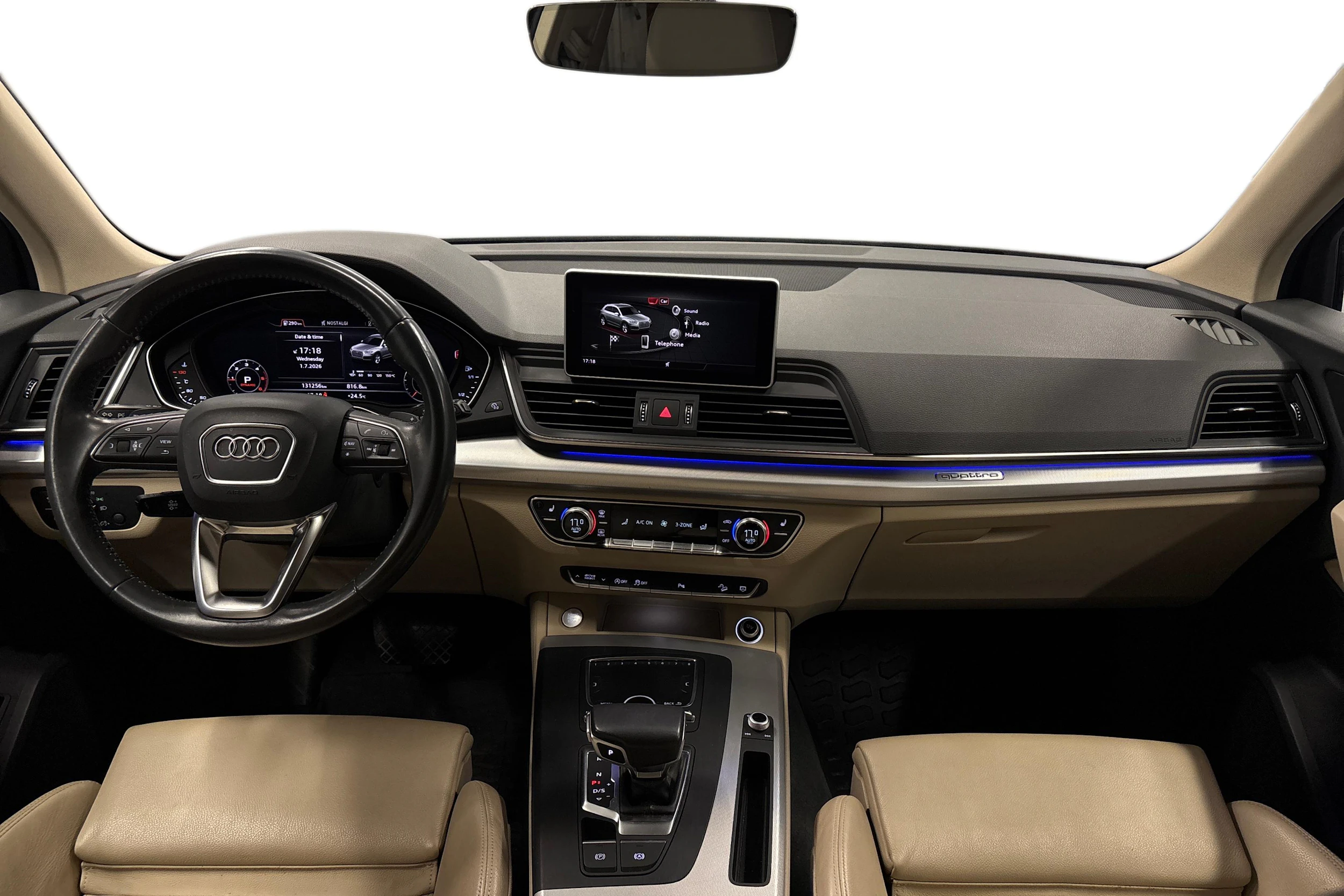 sininen Audi Q5 2017 kuva 7.