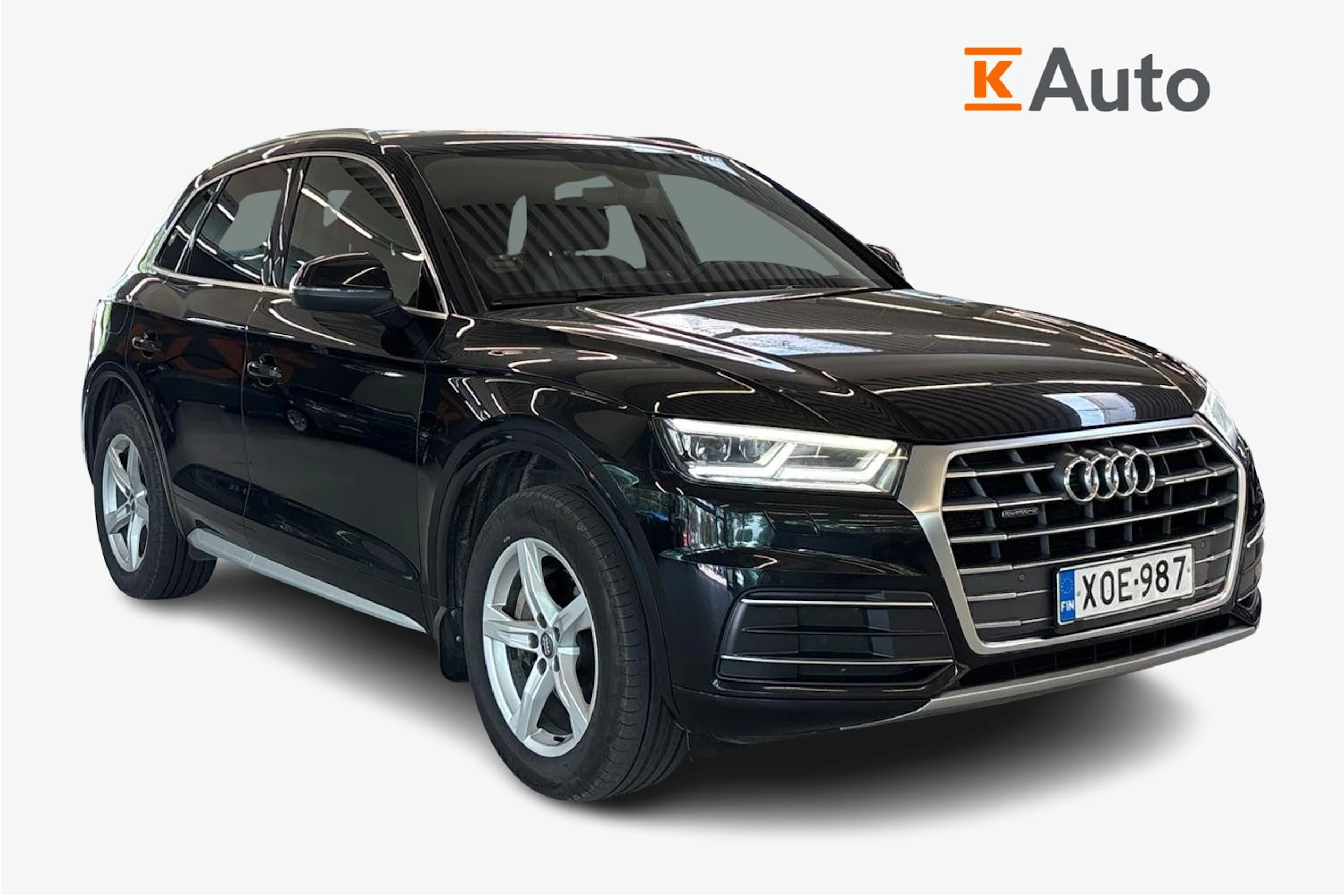 musta Audi Q5 2017 kuva 1.