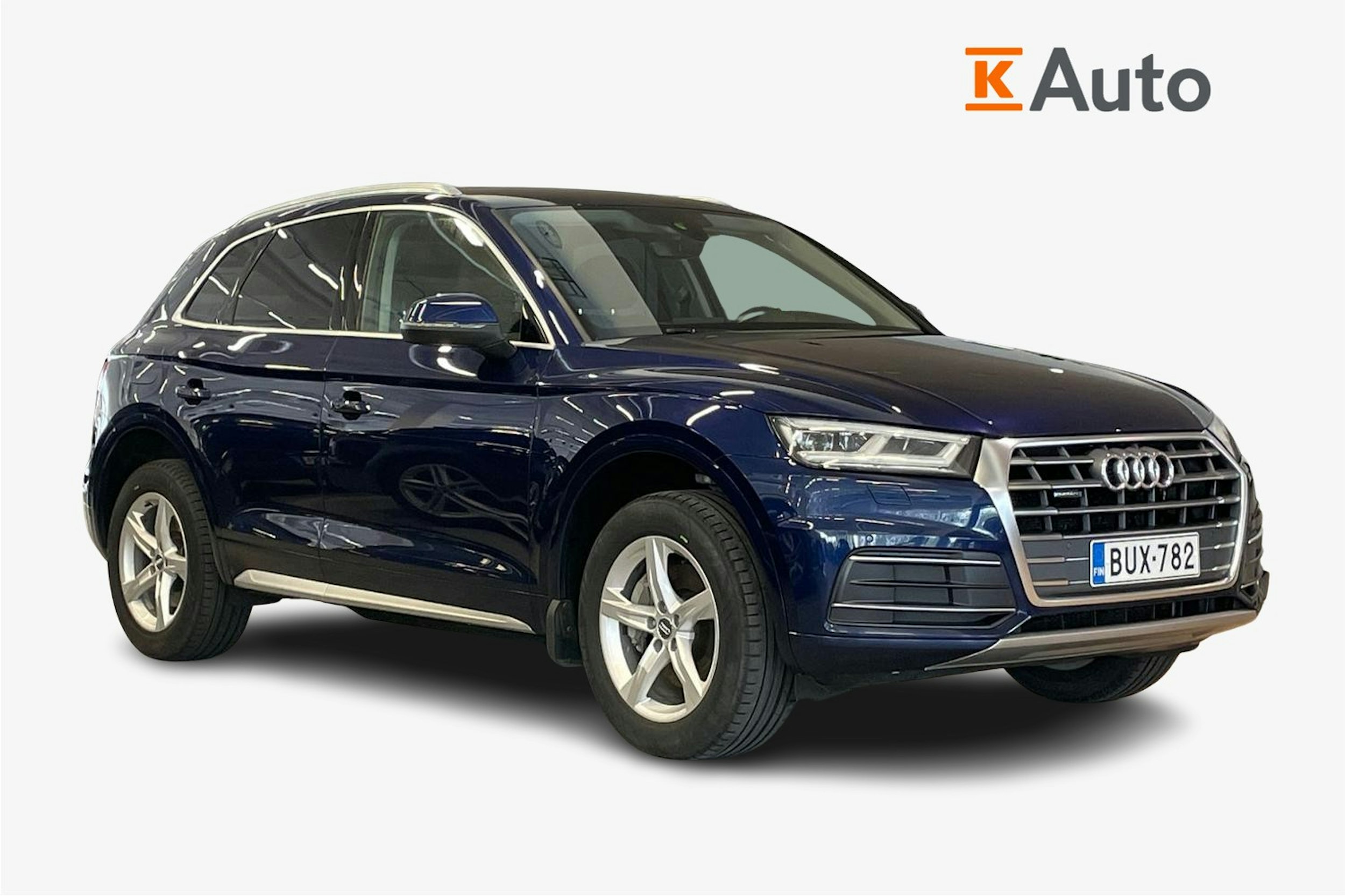 Sininen Audi Q5 2018 kuva 1.