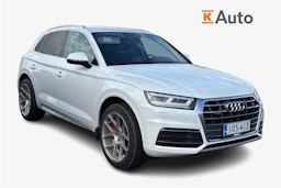 Valkoinen Audi Q5 2018 kuva 1.