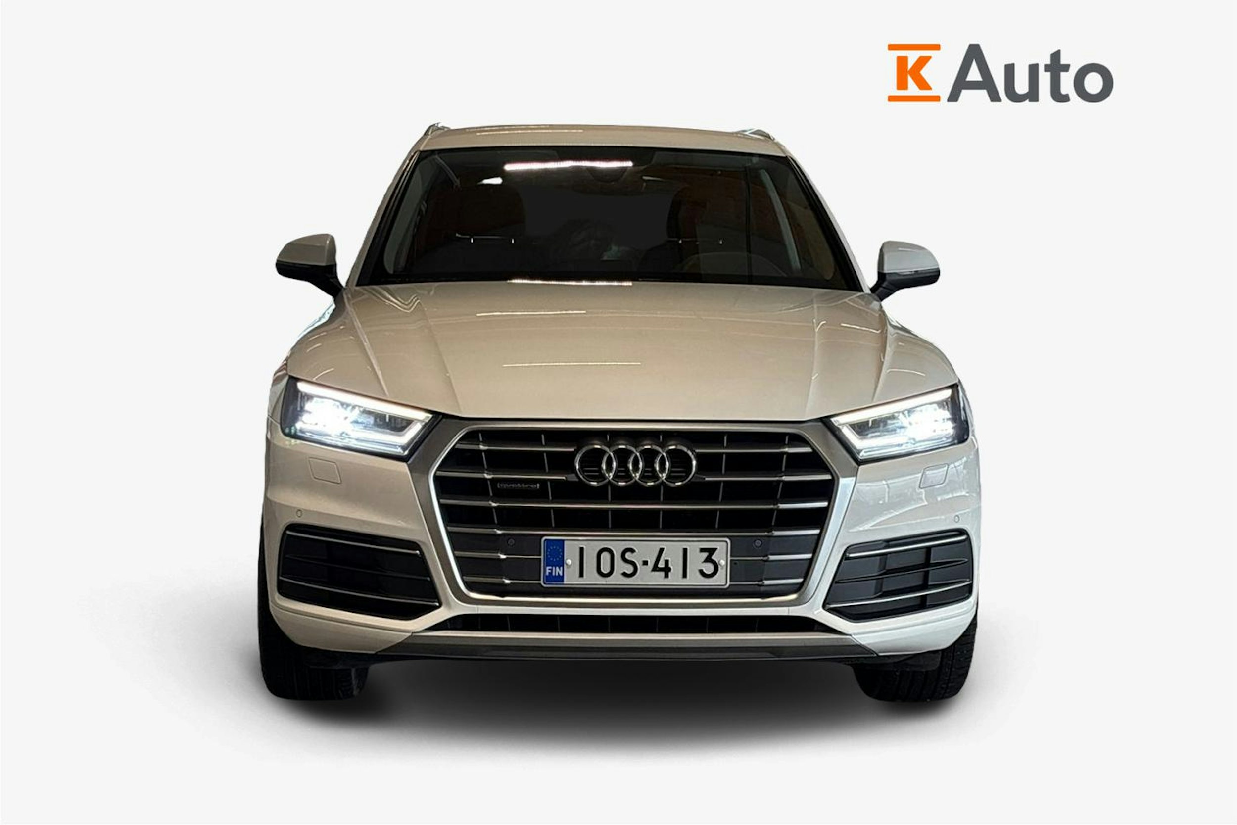 Valkoinen Audi Q5 2018 kuva 5.