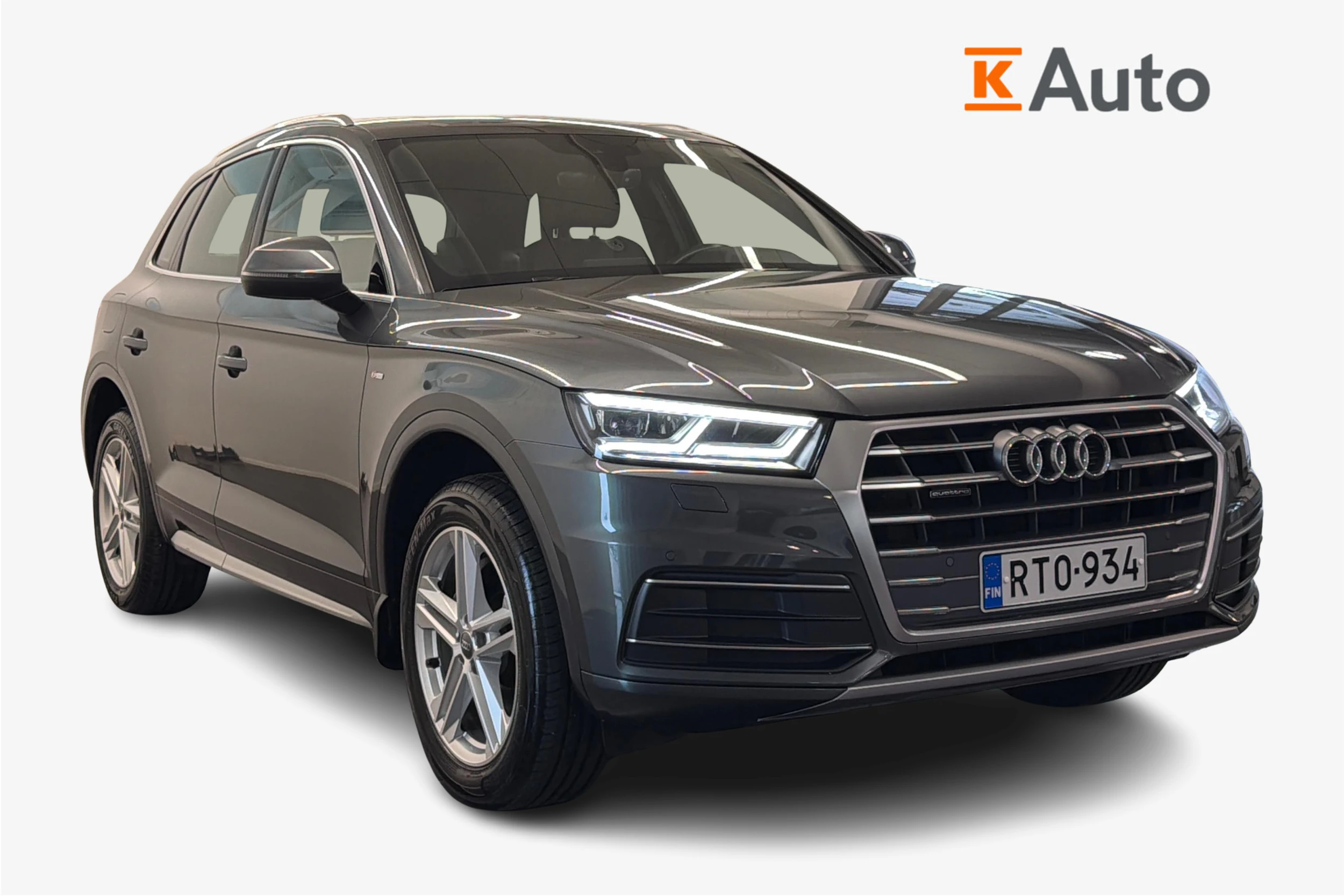 harmaa Audi Q5 2018 kuva 1.