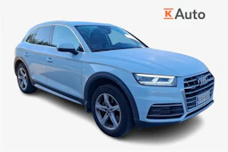 valkoinen Audi Q5 2019 kuva 1.
