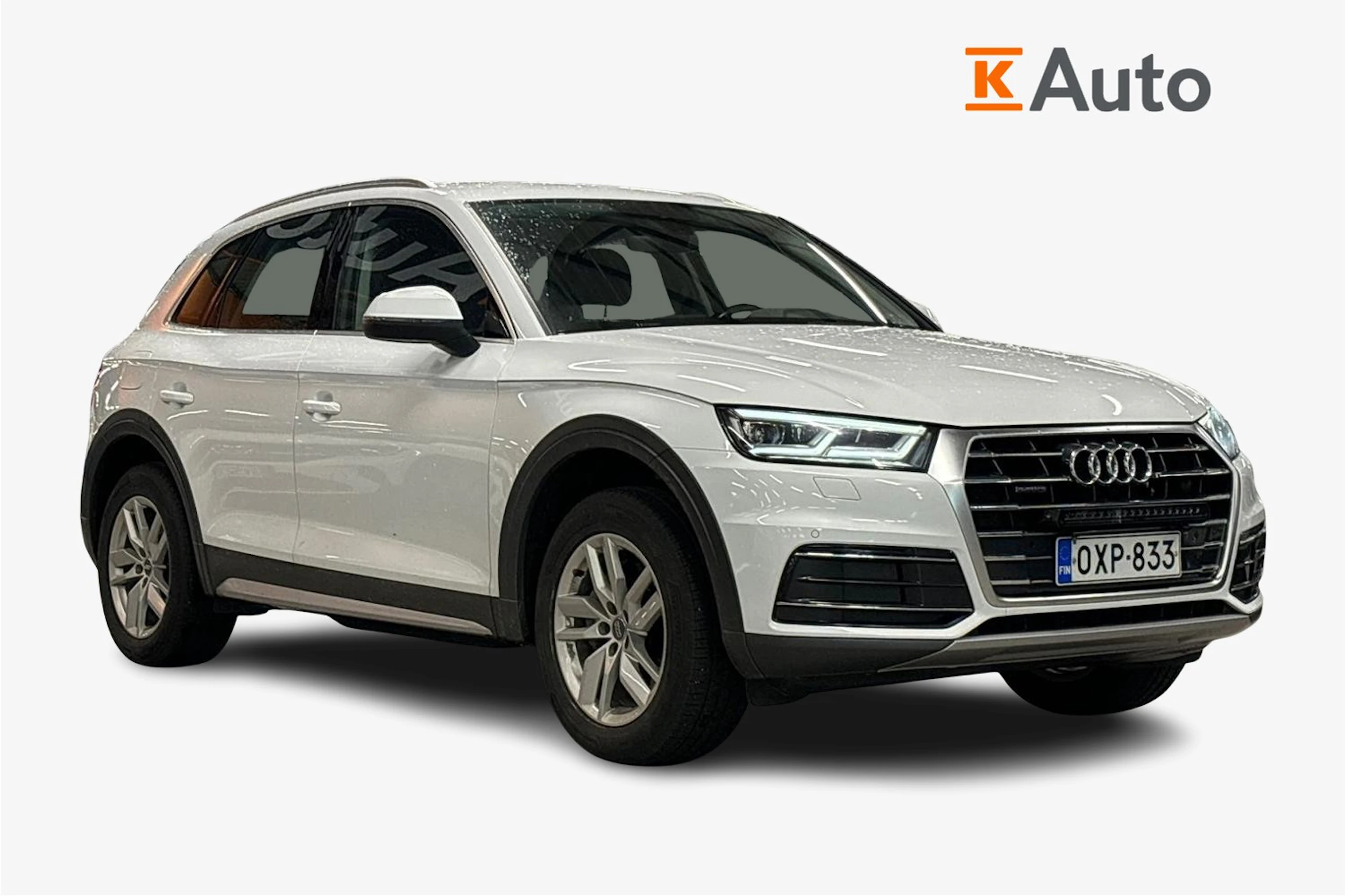 valkoinen Audi Q5 2019 kuva 1.