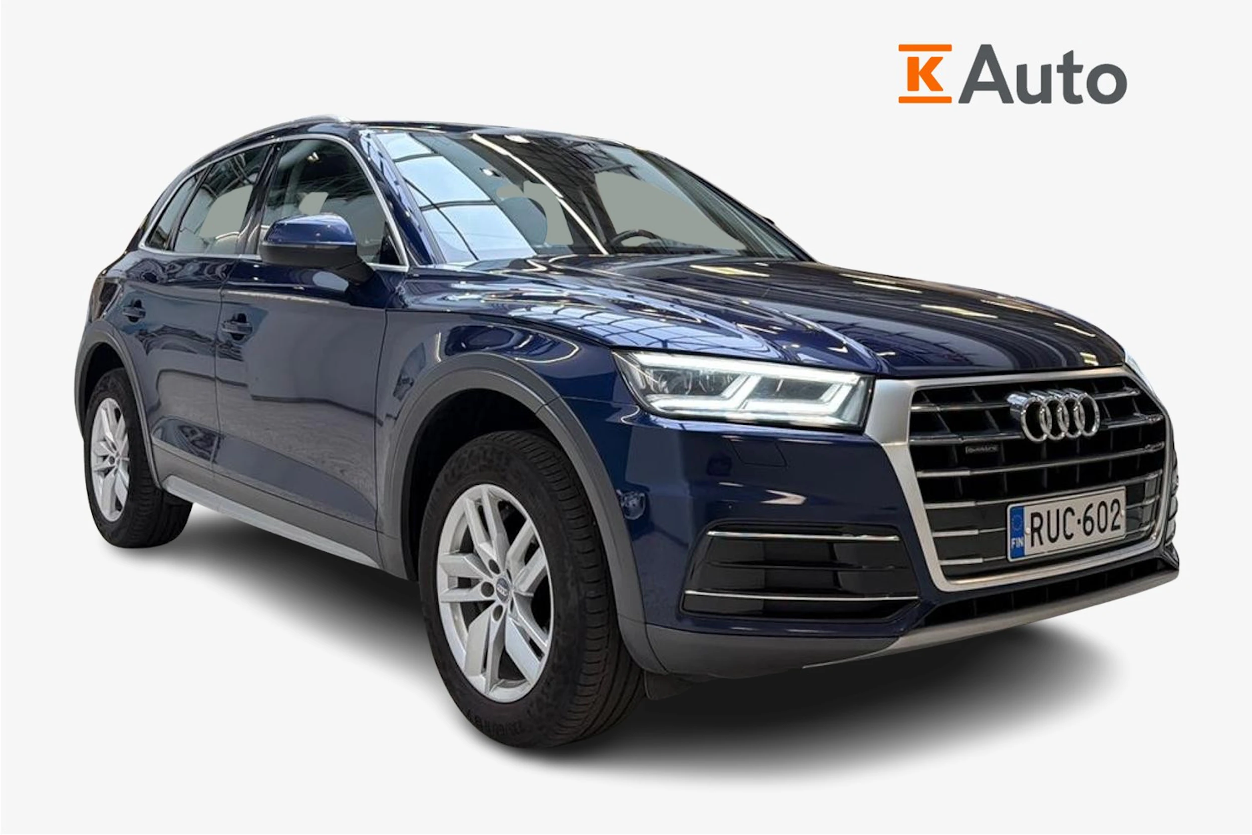 sininen Audi Q5 2019 kuva 1.
