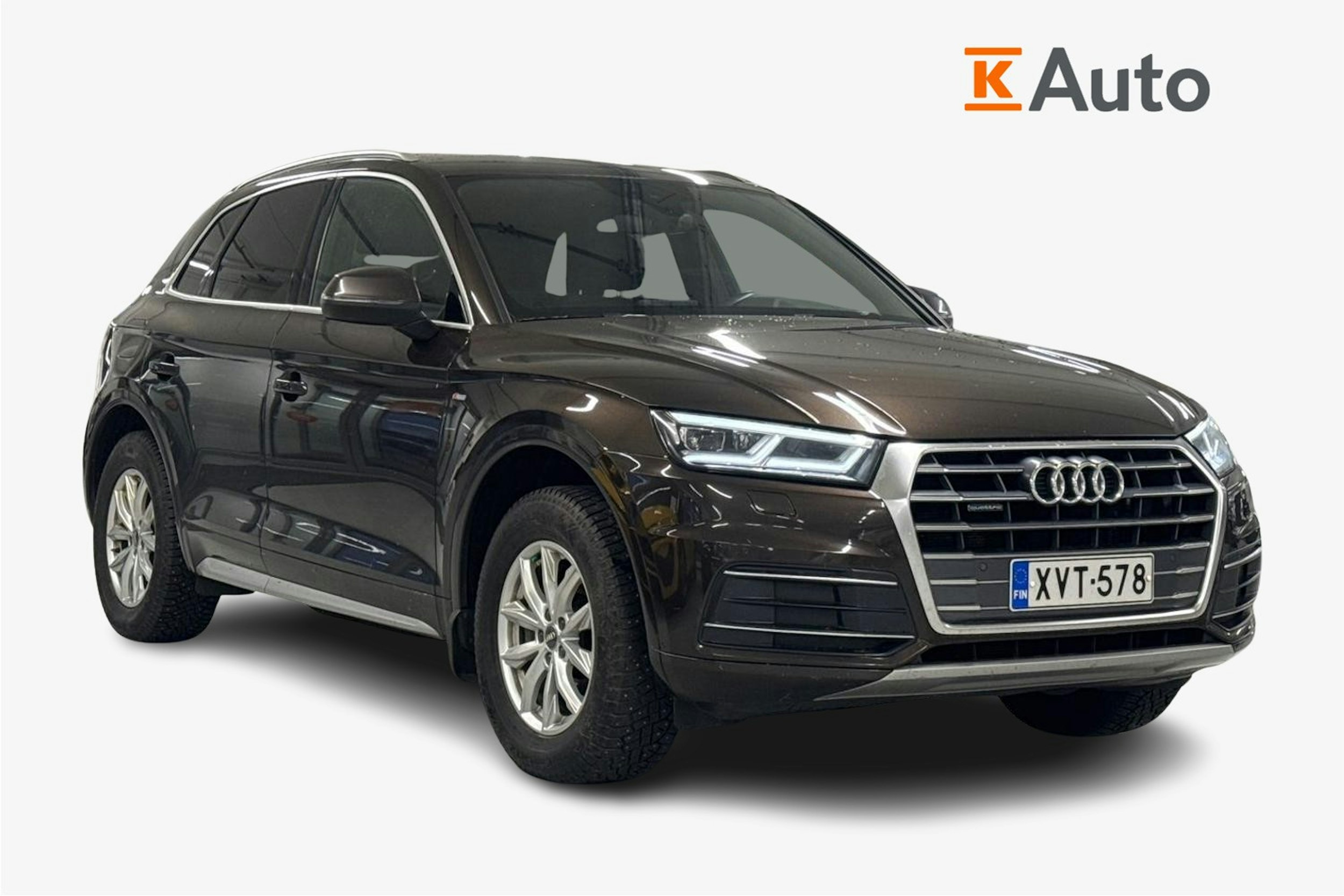 Ruskea (beige) Audi Q5 2019 kuva 1.