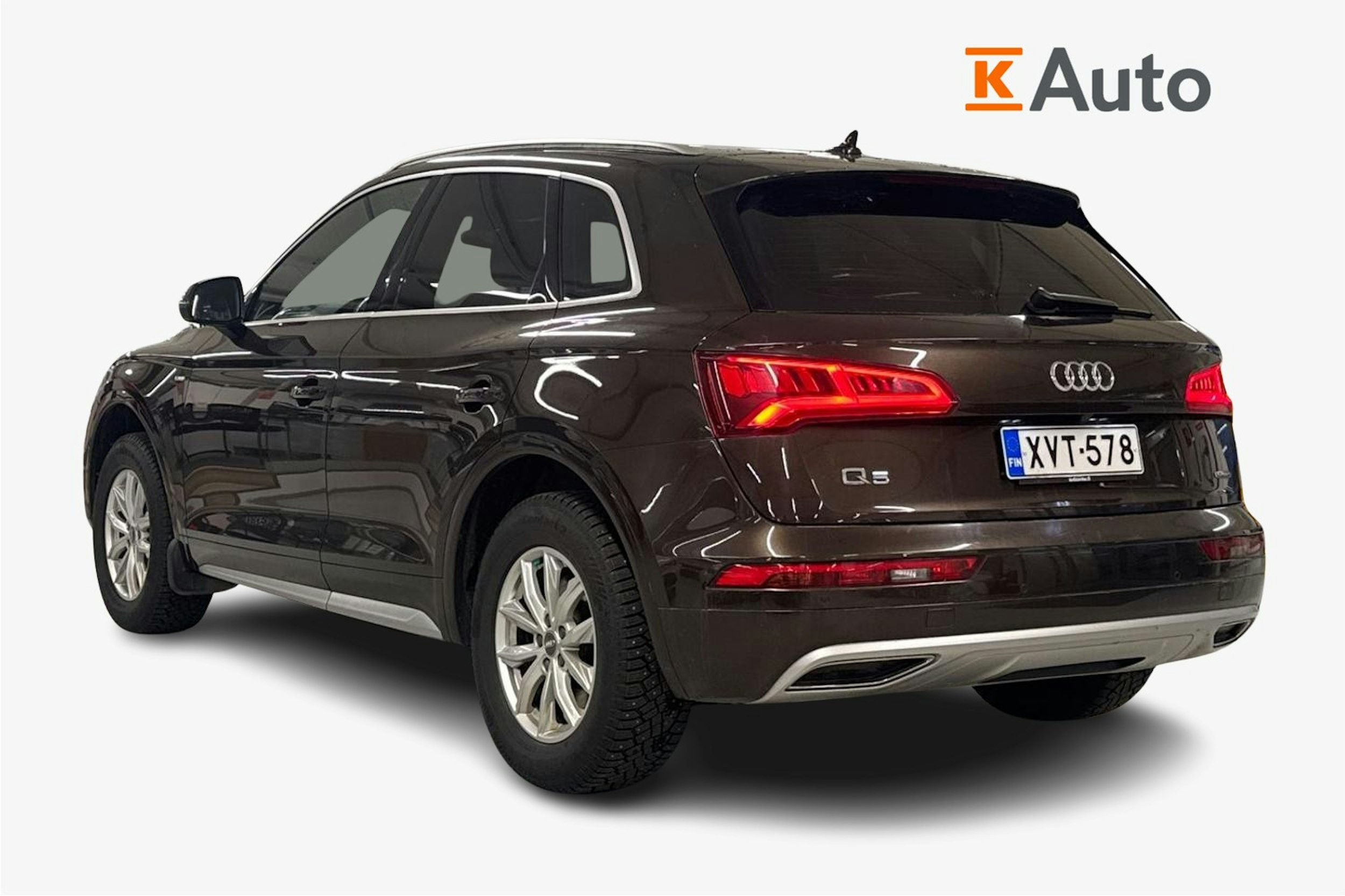 Ruskea (beige) Audi Q5 2019 kuva 2.