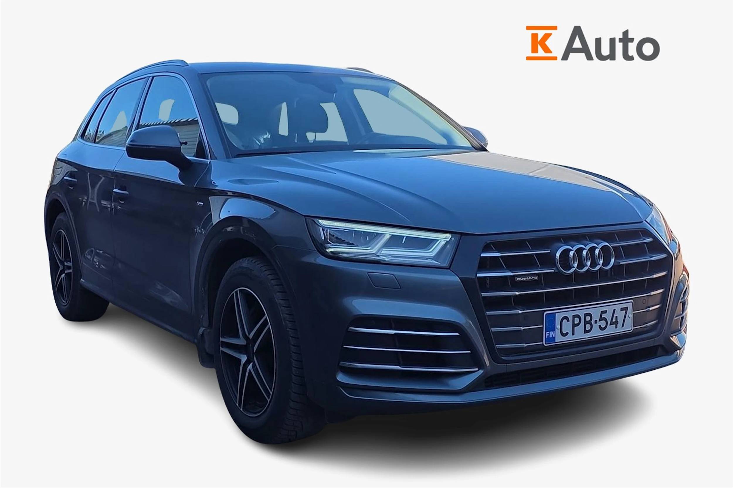 harmaa Audi Q5 2020 kuva 1.