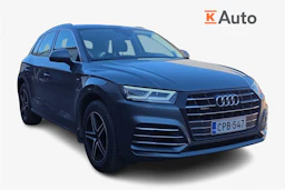harmaa Audi Q5 2020 kuva 1.