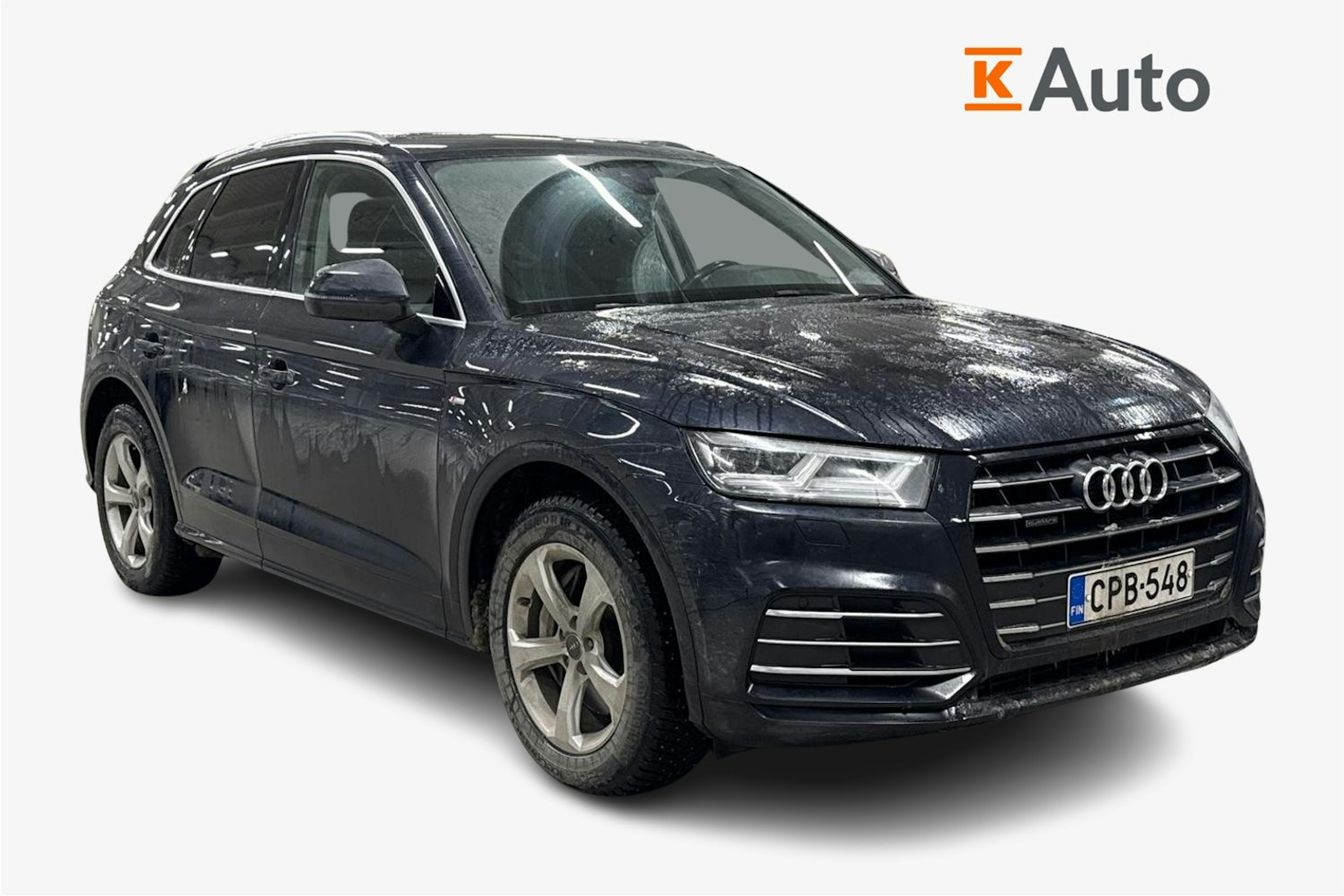 Sininen Audi Q5 2020 kuva 1.