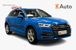sininen Audi Q5 2020 kuva 1.