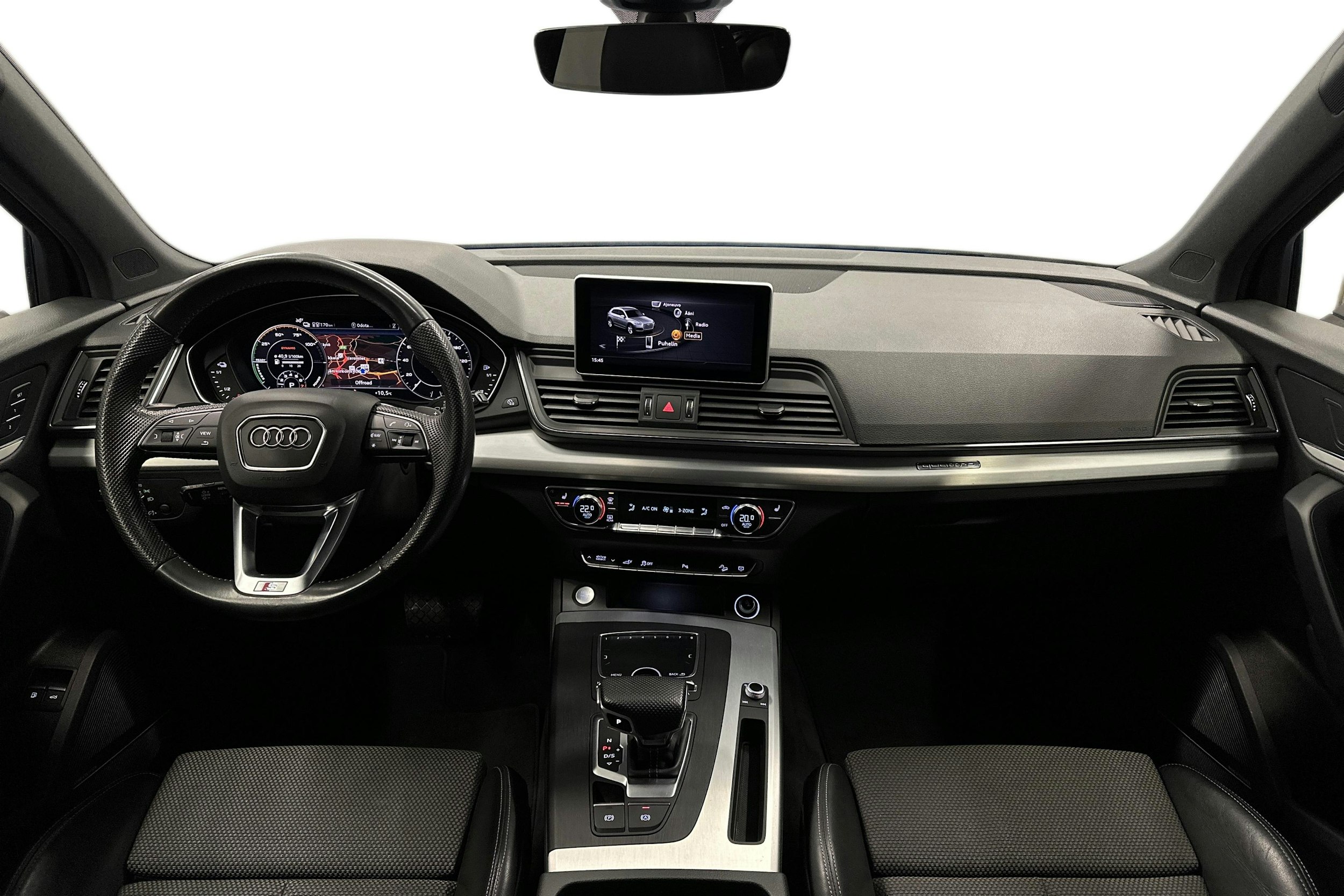 sininen Audi Q5 2020 kuva 9.