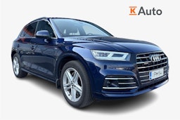 sininen Audi Q5 2020 kuva 1.