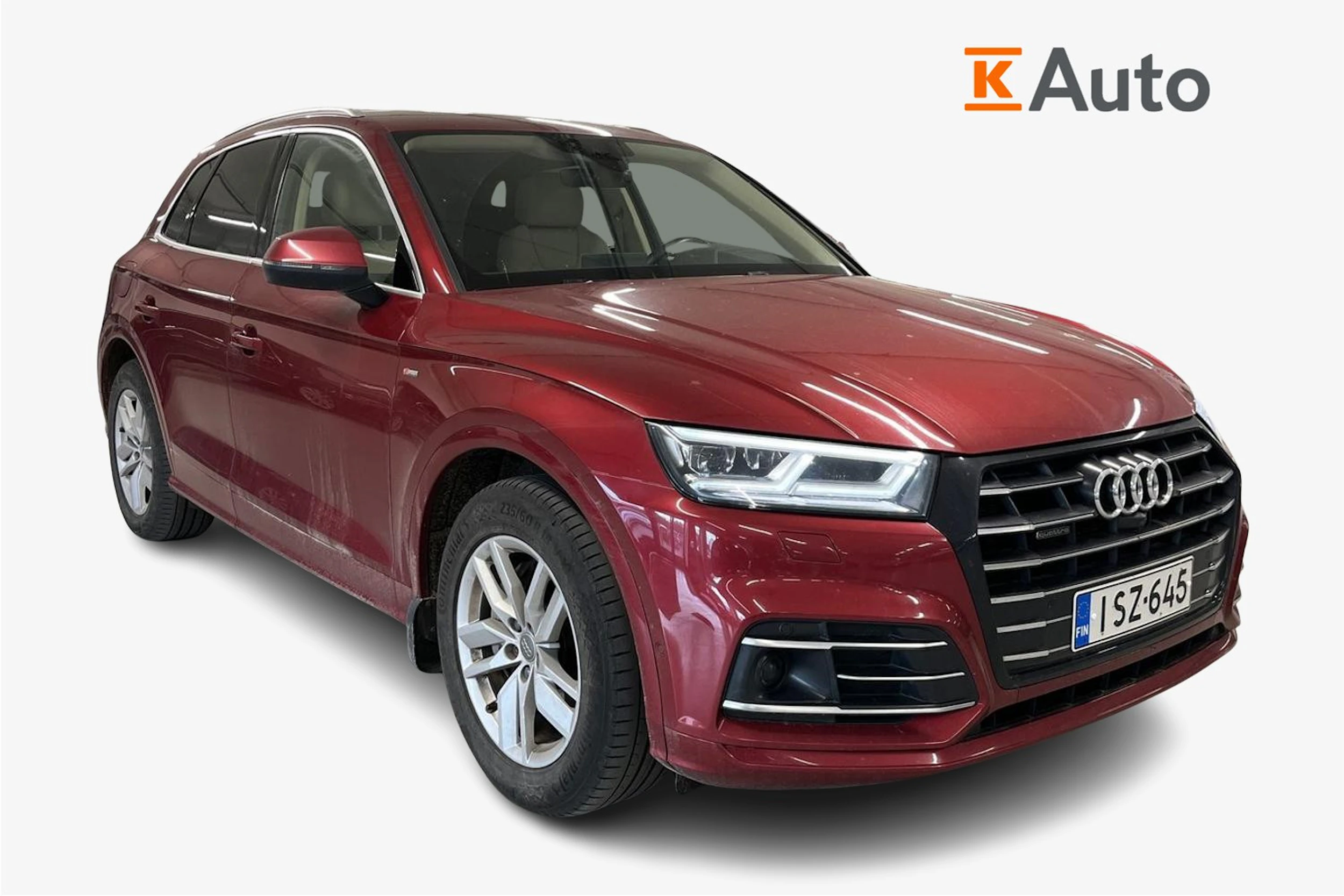 punainen Audi Q5 2020 kuva 1.