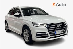 valkoinen Audi Q5 2020 kuva 1.
