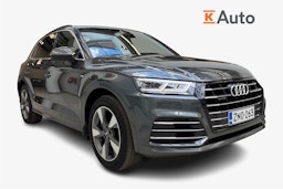 harmaa Audi Q5 2020 kuva 1.