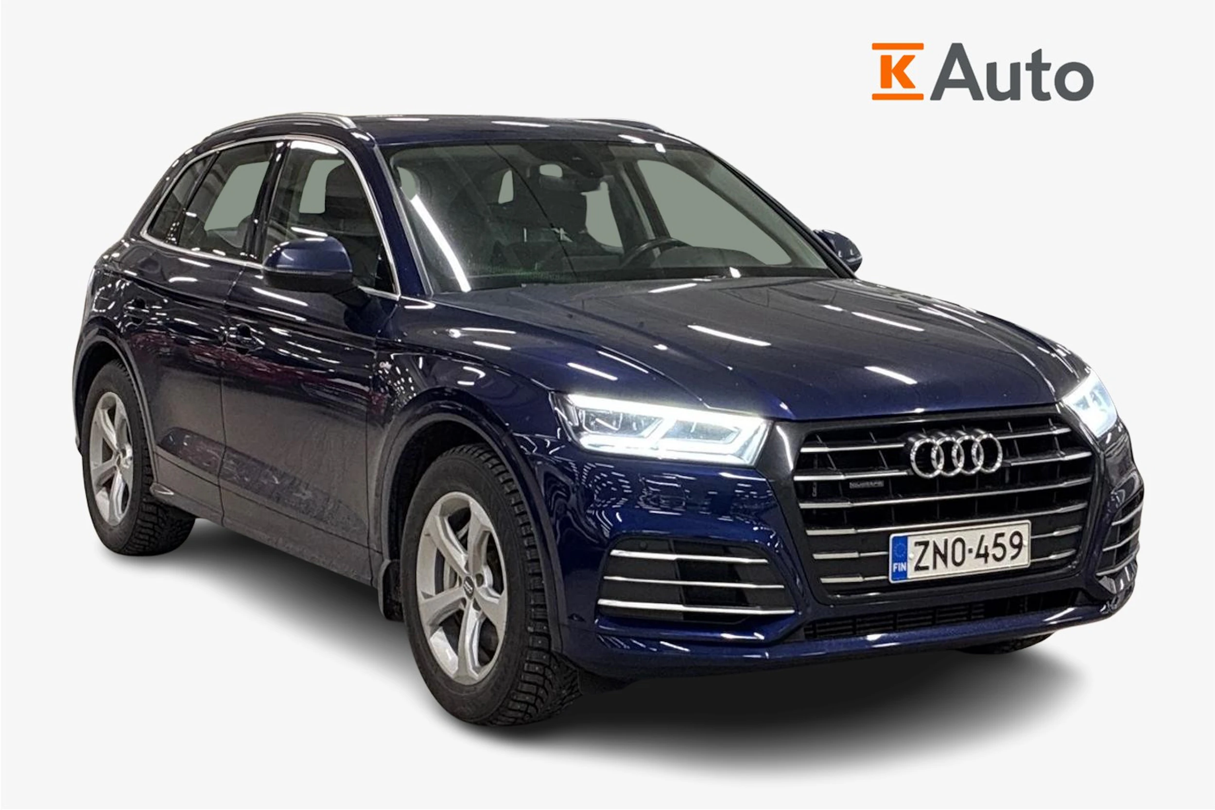 sininen Audi Q5 2020 kuva 1.