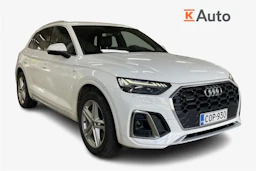 valkoinen Audi Q5 2021 kuva 1.