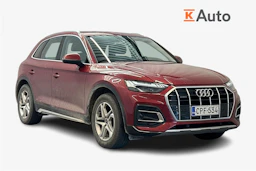 Punainen Audi Q5 2021 kuva 1.