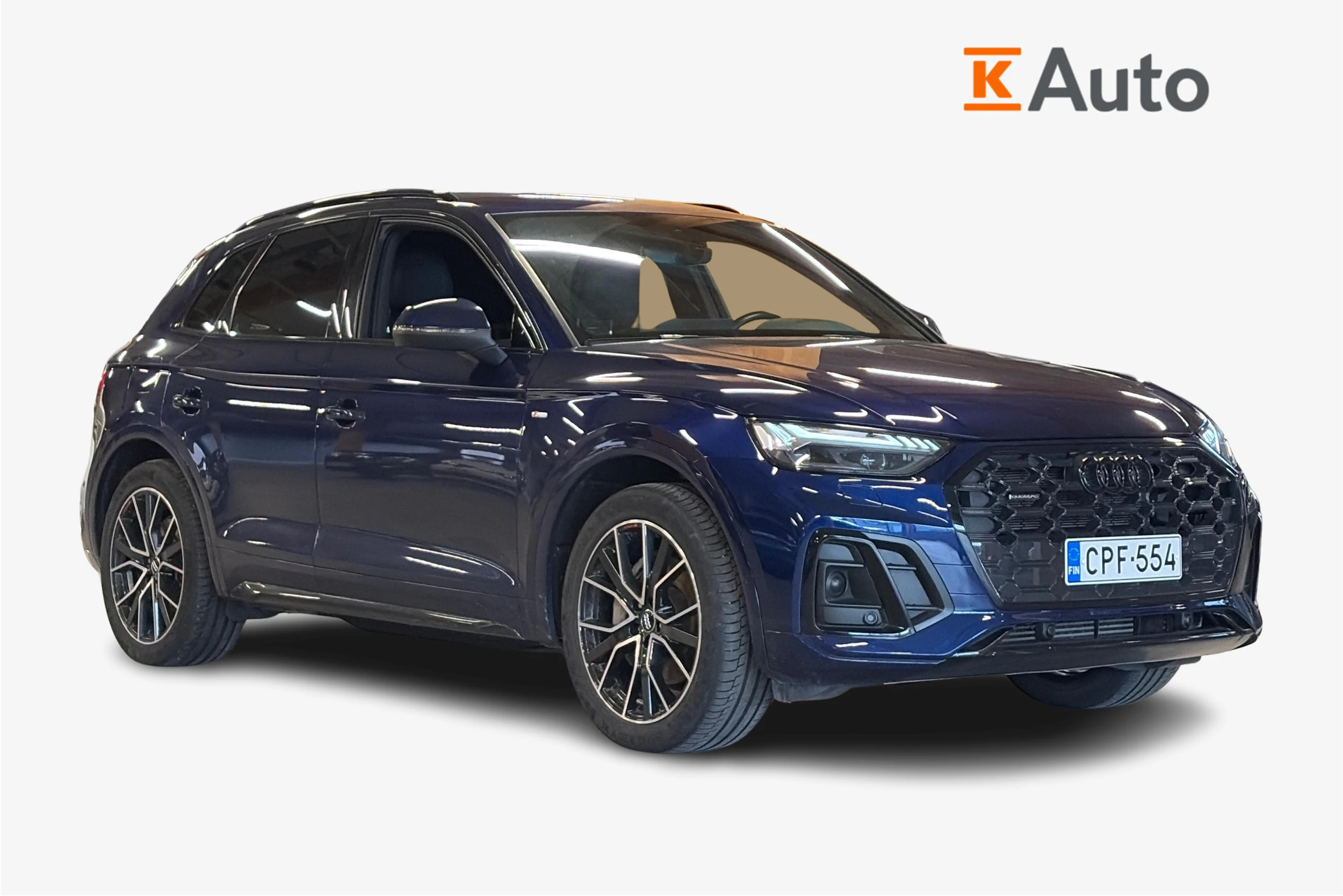 sininen Audi Q5 2021 kuva 1.