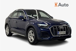 Sininen Audi Q5 2021 kuva 1.