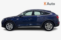 Sininen Audi Q5 2021 kuva 6.